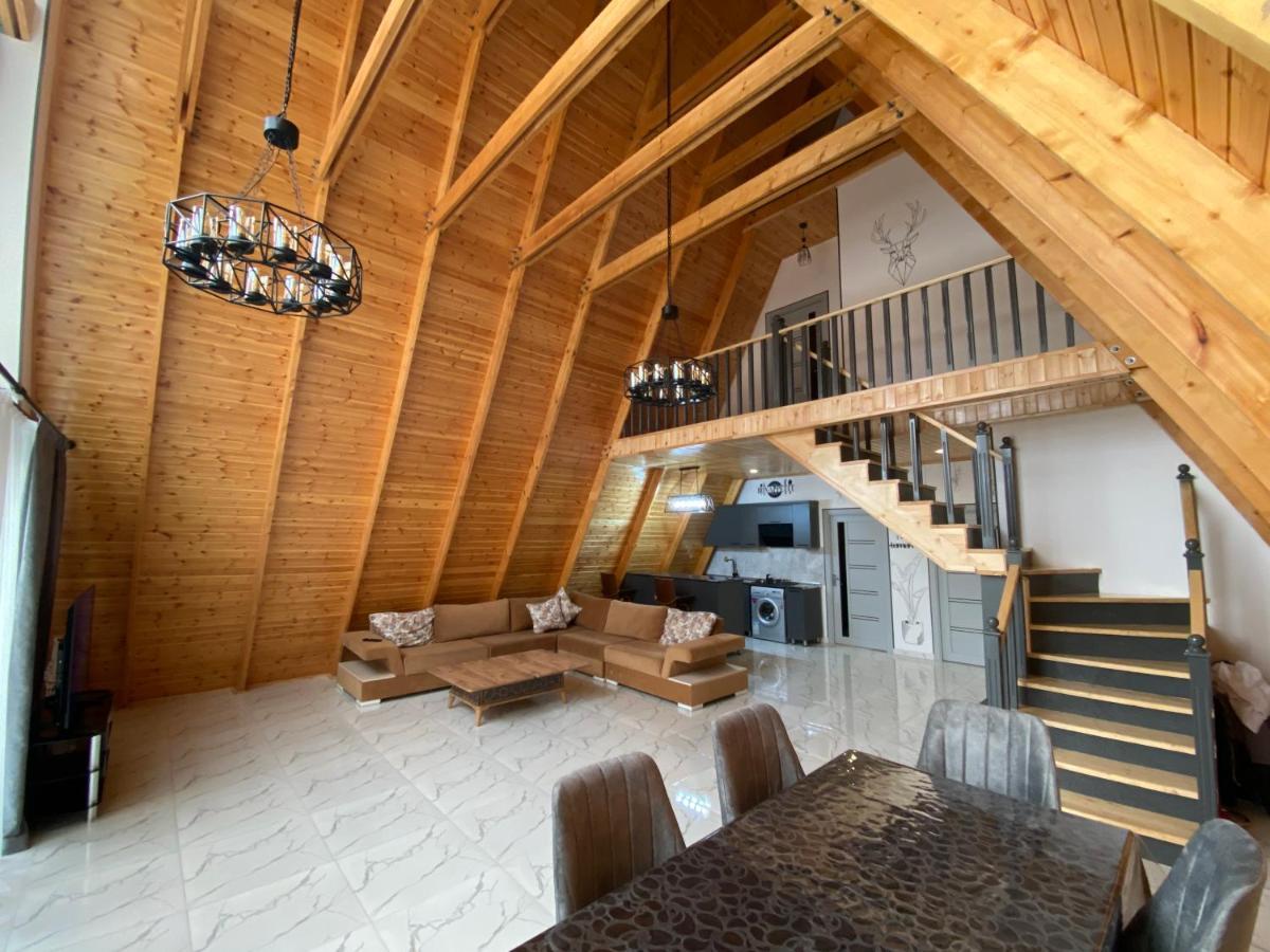 Qafqaz Family Chalet Villa Gabala Exterior photo