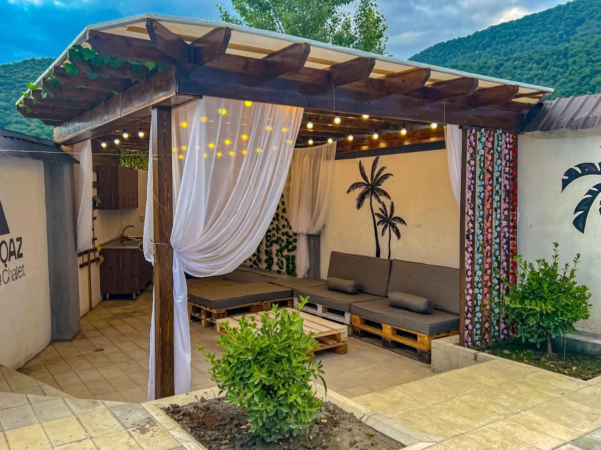 Qafqaz Family Chalet Villa Gabala Exterior photo